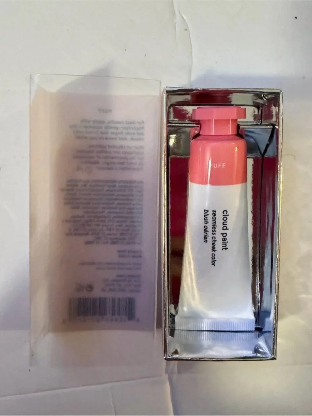 Glossier Cloud Paint Seamless Cheek Color Blush in Puff New In Box